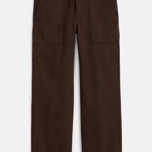 Alex Mill Neil Herringbone High Waisted Straight Leg Utility Pant - never worn